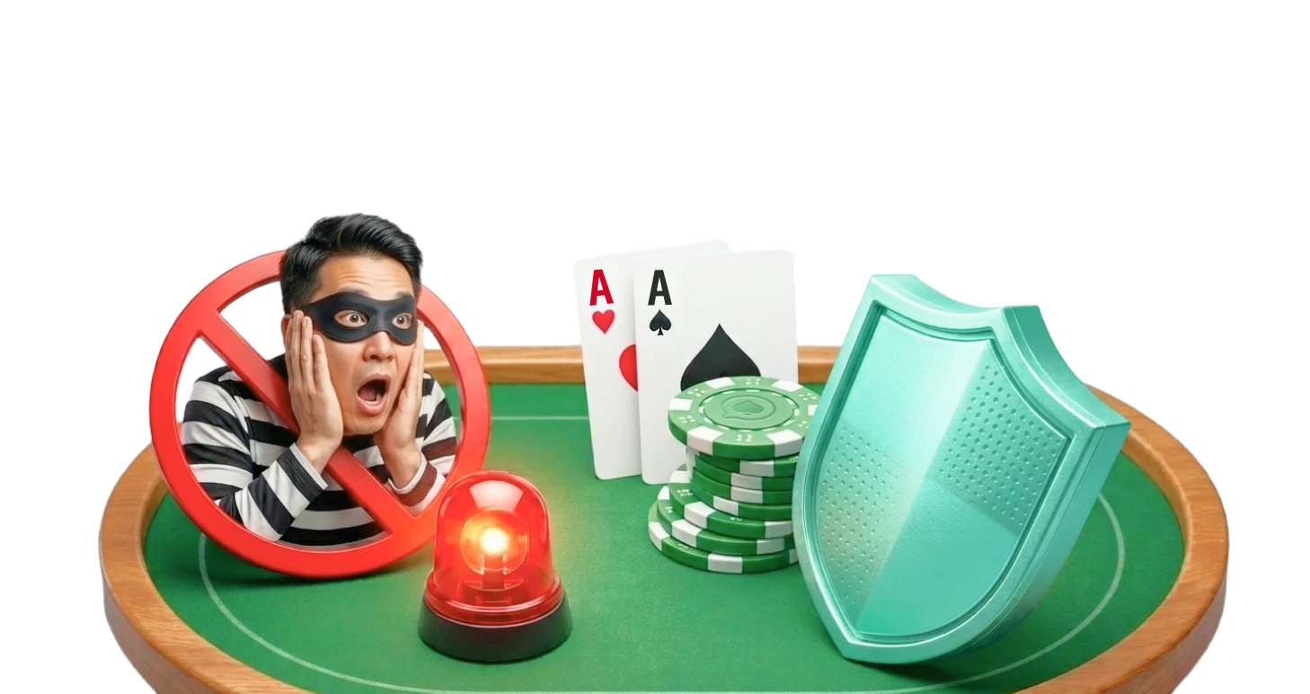 WePoker 账号与设备安全主题宣传视觉